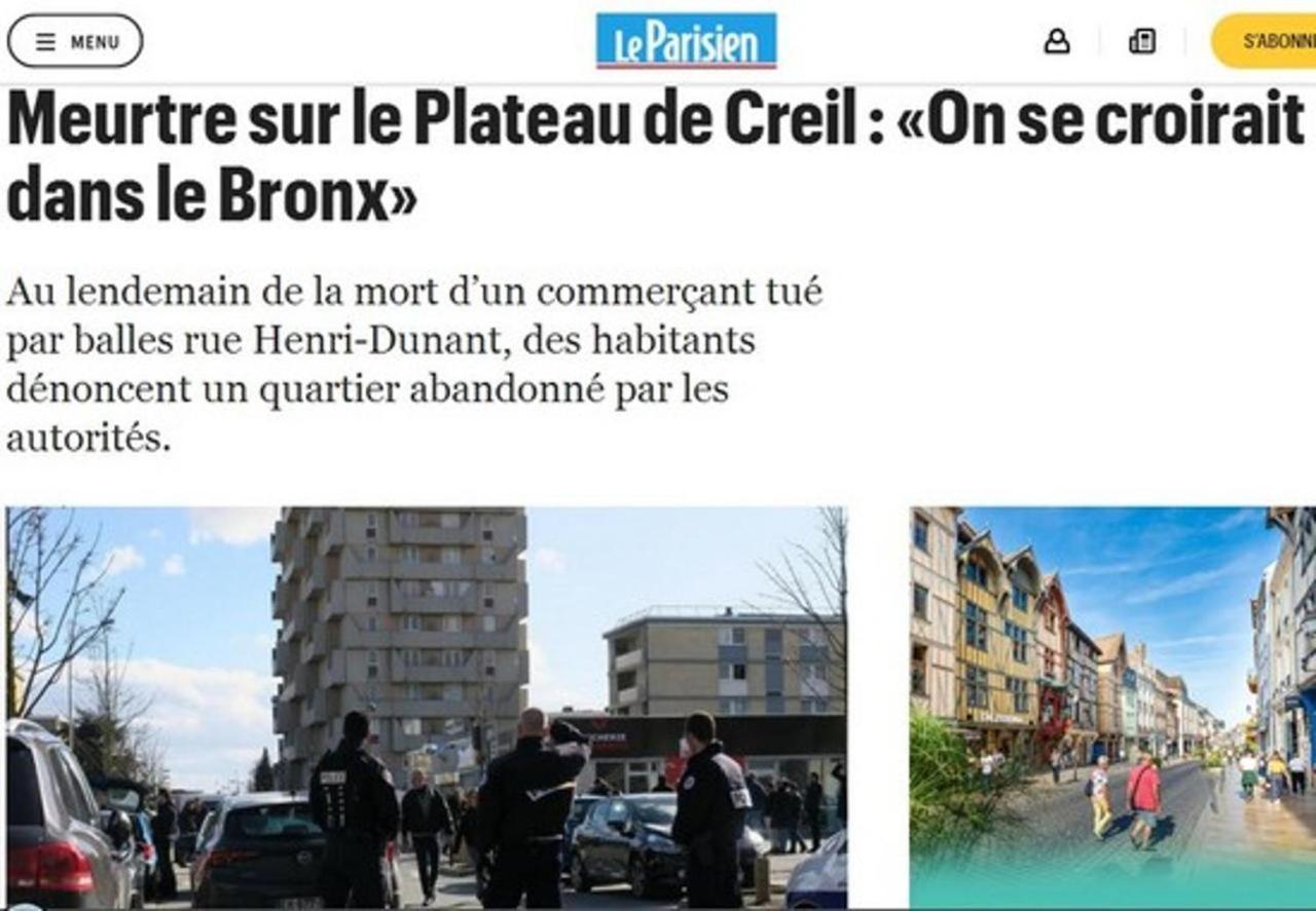 Chambres Meublees Chez L'Habitant Dans Appartement Proche Gare Sncf Creil Exterior foto
